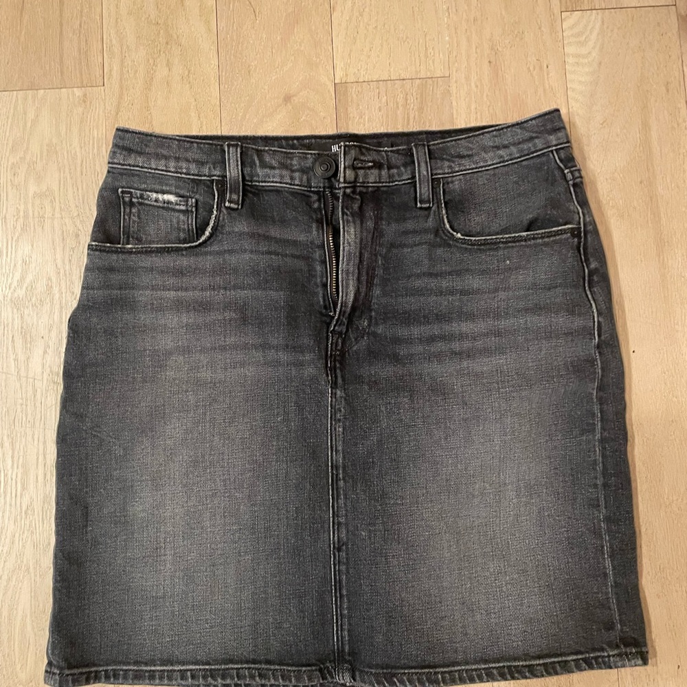 Hudson Denim Skirt Black